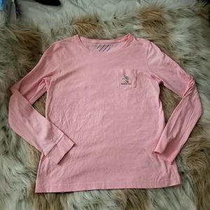 Vineyard Vines Sailing Long Sleeve Pocket Tee🐳⛵